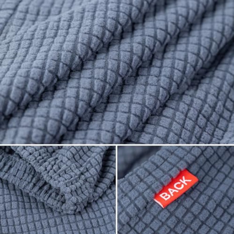 GRIFEMA GH1003-1, Copridivano Regolabile a 3 Posti, Copridivano Elastico con Braccioli, Proteggi il Divano dalle Macchie dei Bambini e dai Peli di Animali, Lavabile - 3 Posti