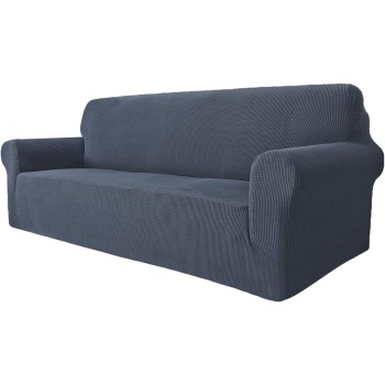 GRIFEMA GH1003-1, Copridivano Regolabile a 3 Posti, Copridivano Elastico con Braccioli, Proteggi il Divano dalle Macchie dei Bambini e dai Peli di Animali, Lavabile - 3 Posti