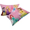 Princess, Set Lenzuolo Letto Piazza E Mezza, Completo Letto Piazza E Mezza Disney, Lenzuolo Sopra, Lenzuolo Con Angoli, Federa, Rosa, Disney, 100% Cotone, Prodotto Ufficiale - Una piazza e mezza Princess