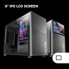 Mars Gaming MC-LCD, Case PC Compatto Micro-ATX, Display LCD IPS 8", Griglia Laterale, Superiore e Frontale Mesh, Finestra Laterale Vetro Temperato, Mini Torre Gaming Design Pannelli Modulari, Nero Mars Gaming MC-LCD, Case PC Compatto Micro-ATX, Display LCD IPS 8", Griglia Laterale, Superiore e Frontale Mesh, Finestra Laterale Vetro Temperato, Mini Torre Gaming Design Pannelli Modulari, Nero