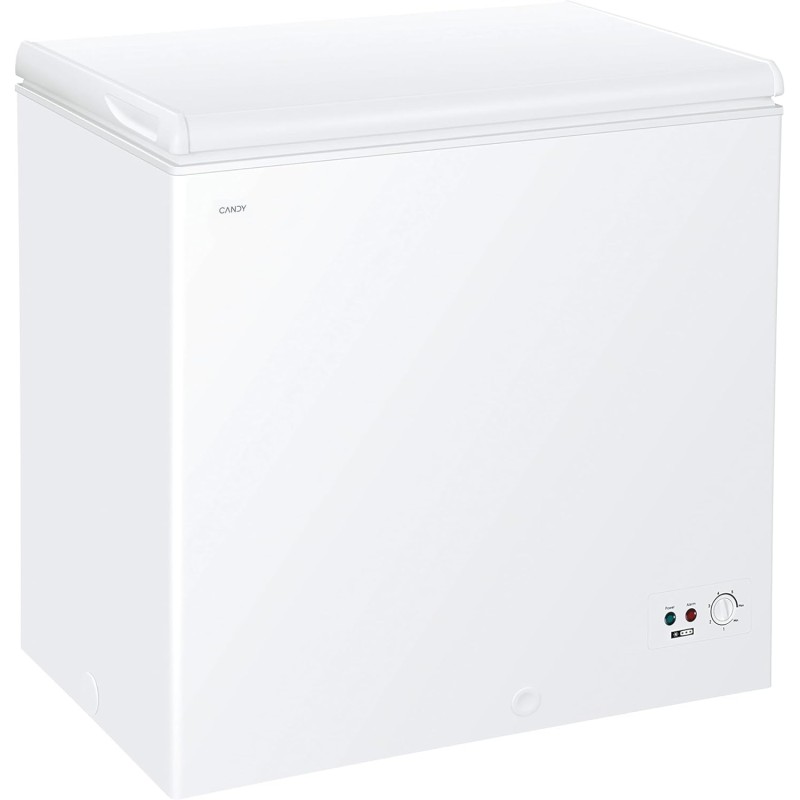 Candy Artico, CCHH 200E, Congelatore a pozzetto, Libera Installazione, 196Litri, 39/C dB, Funzione Artico, Connesso, Bianco, AxLxP 84,5x91,5x55,5 cm [Classe di efficienza energetica E] - 196 Litros | Clase E