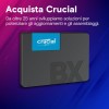 Crucial BX500 SATA SSD 4TB, SSD Interno 2,5", Fino a 540MB/s, Compatibile con Notebook e PC Desktop, 3D NAND, Hard Disk SSD Interno - CT4000BX500SSD101 - 4TB