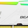 Kingston FURY Beast Bianco RGB XMP 32GB 6000MT/s DDR5 CL30 DIMM Memoria Gaming per Computer Fissi Kit da 2 - KF560C30BWAK2-32 - 32GB Bianco