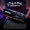 Kingston FURY Beast Nero RGB EXPO 64GB 6400MT/s DDR5 CL32 DIMM Memoria Gaming per Computer Fissi Kit da 2 - KF564C32BBEAK2-64 - 64GB Nero