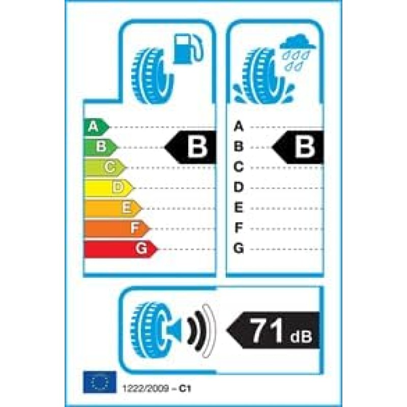 CONTINENTAL - AllSeasonContact 2-235/45 R 20-100W/B/B/71dB All Weather Tyres