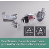 Candy Smart Pro Inverter CO4474TWM6/1-S Lavatrice a carica frontale, 7KG, Classe A-10%, 1400 giri, Motore Speed Dive Inverter, 16 programmi, AxLxP 85x60x45,4 cm, Bianco [Classe di energetica A]