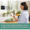 Candy Smart Pro Inverter CO4474TWM6/1-S Lavatrice a carica frontale, 7KG, Classe A-10%, 1400 giri, Motore Speed Dive Inverter, 16 programmi, AxLxP 85x60x45,4 cm, Bianco [Classe di energetica A]