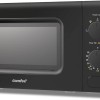 COMFEE' Forno a Microonde Nero, 20 Litri, 700 W, 5 Livelli di Potenza, Funzione di Scongelamento Rapido, Timer Manuale, Design Compatto-CM-M202CC(BK) - Nero