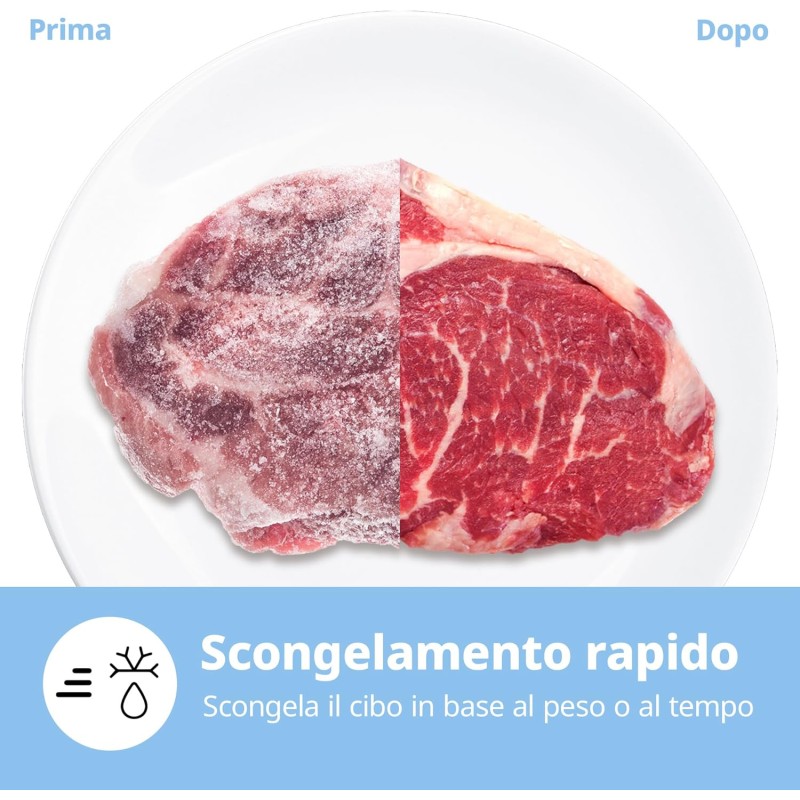 COMFEE' Forno a Microonde Grigio, 20 Litri, 700 W, 5 Livelli di Potenza, Funzione di Scongelamento Rapido, Timer Manuale, Design Compatto-CM-M202CC(GR) - Grigio