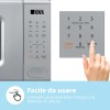 COMFEE' Forno a Microonde Digitale, 700W, 20L, 6 Menù Preimpostati, Express Cook, 11 Livelli di Potenza, Scongelamento, Funzione di Memorizzazione - Grigio - CM-E202CC(GR) - Grigio