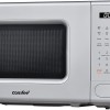 COMFEE' Forno a Microonde Digitale, 700W, 20L, 6 Menù Preimpostati, Express Cook, 11 Livelli di Potenza, Scongelamento, Funzione di Memorizzazione - Grigio - CM-E202CC(GR) - Grigio