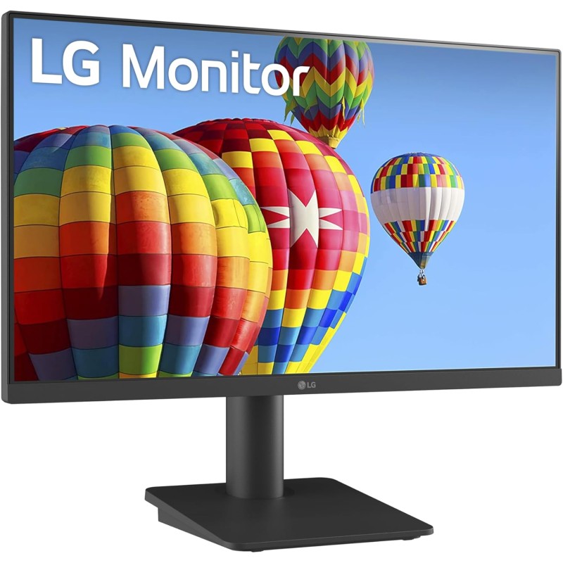 LG 24MS550 24" Full HD IPS Monitor, Height Adjustable, Stereo Speaker 4W, 100Hz, 1920x1080, 2x HDMI, Headphone Output, Anti-Glare Screen, Reader Mode, Flicker Safe, Black - 24" LG 24MS550 24" Full HD IPS Monitor, Height Adjustable, Stereo Speaker 4W, 100Hz, 1920x1080, 2x HDMI, Headphone Output, Anti-Glare Screen, Reader Mode, Flicker Safe, Black - 24"