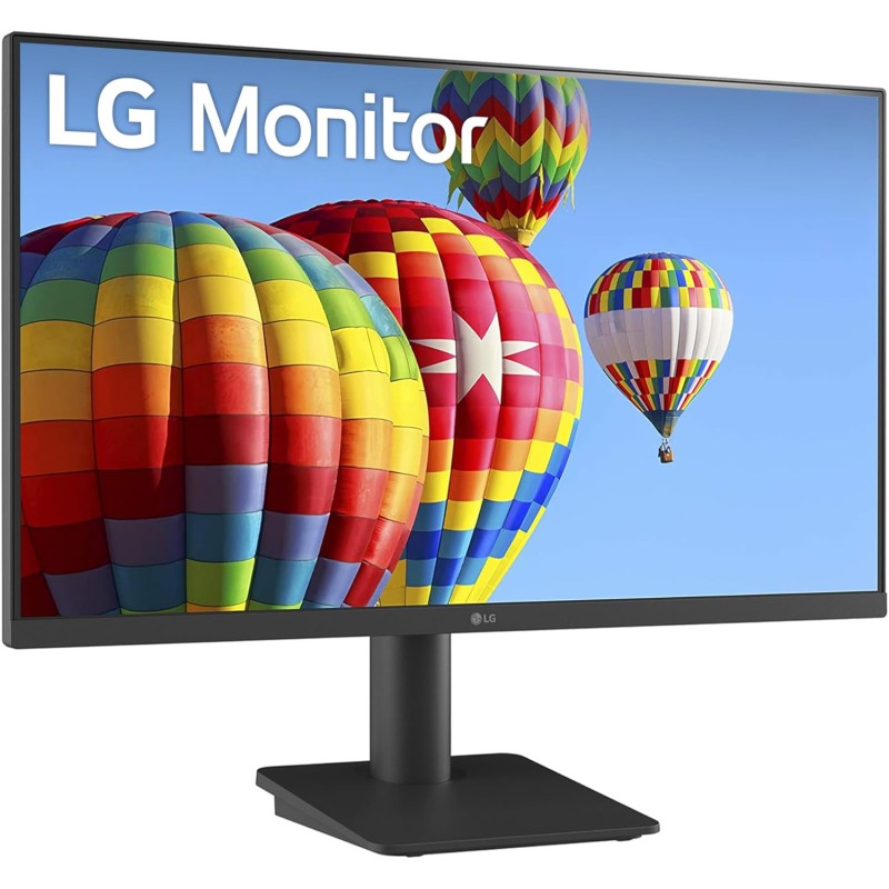 LG 27MS550 Monitor 27" Full HD IPS, Altezza Regolabile, Speaker Stereo 4W, 100Hz, 1920x1080, 2x HDMI, Uscita Cuffie, Schermo Antiriflesso, Reader Mode, Flicker Safe, Nero - 27" LG 27MS550 Monitor 27" Full HD IPS, Altezza Regolabile, Speaker Stereo 4W, 100Hz, 1920x1080, 2x HDMI, Uscita Cuffie, Schermo Antiriflesso, Reader Mode, Flicker Safe, Nero - 27"