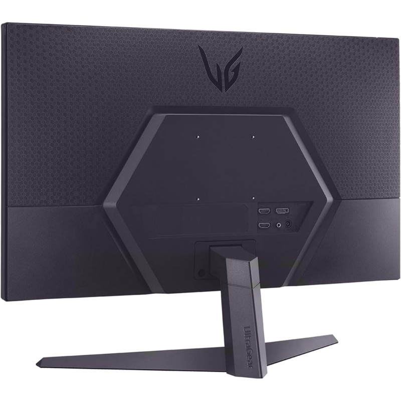 LG UltraGear 24GS50F Monitor Gaming 24" FHD (1920x1080), 180Hz, 1ms, AMD FreeSync, HDR 10, HDMI 1.4, DisplayPort 1.2, Uscita Cuffie, Flicker Safe, Nero - 24"