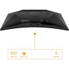 AOC Gaming C27G4ZXED 27 Pollici FHD Curved Monitor, 280 Hz, 1ms, HDR10, FreeSync Premium 1920x1080, HDMI, DisplayPort nero/grigio, 27 pollice FHD Curvo, Supporto fisso - 27" FHD