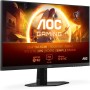 AOC Gaming 24G4XED Monitor FHD da 24 pollici, 180 Hz, 1 ms, FreeSync Prem., comp, G-Sync, HDR10 1920x1080, HDMI 2.0, DisplayPort 1.4 nero/grigio, 24 pollice FHD, Fixed stand - 24" FHD