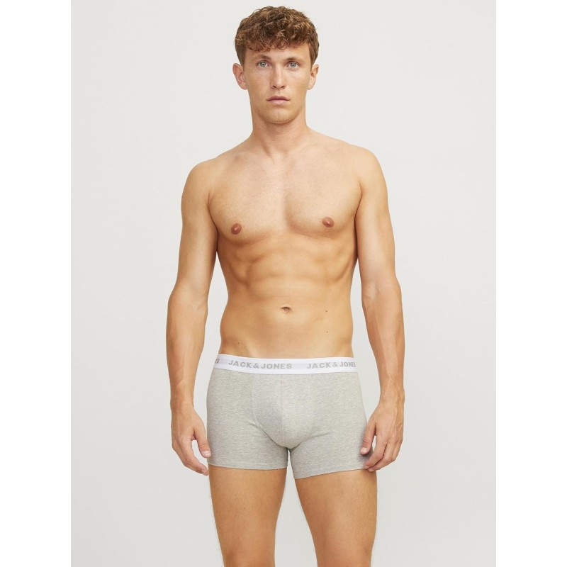 JACK & JONES Trunks 3-Pack Trunks - M Grigio JACK & JONES Trunks 3-Pack Trunks - M Grigio