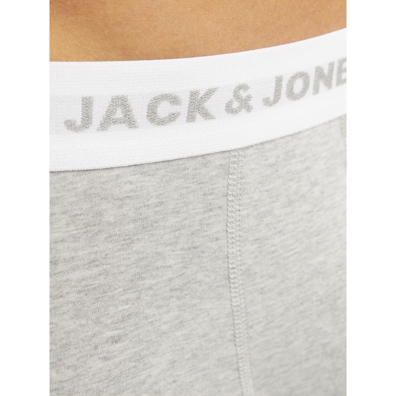 JACK & JONES Trunks 3-Pack Trunks - M Grigio JACK & JONES Trunks 3-Pack Trunks - M Grigio