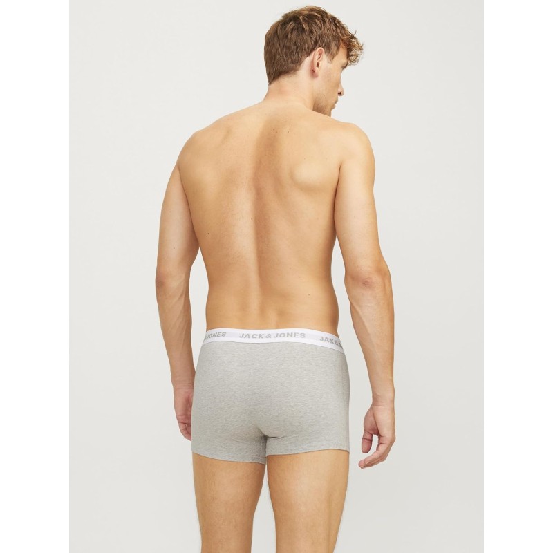 JACK & JONES Trunks 3-Pack Trunks - L Grigio JACK & JONES Trunks 3-Pack Trunks - L Grigio
