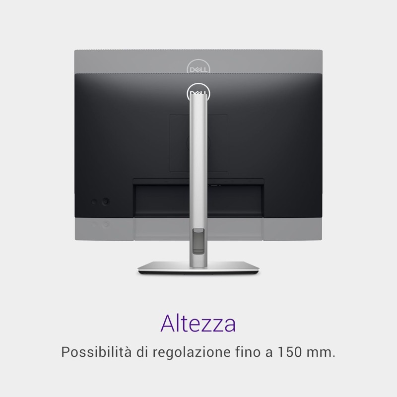 Dell P2425H 24" Full HD (1920x1080) Monitor, 100Hz, IPS, 5ms, 99% sRGB, USB-C, DisplayPort, HDMI, VGA, 4x USB, 3 Anni di Garanzia, Nero Dell P2425H 24" Full HD (1920x1080) Monitor, 100Hz, IPS, 5ms, 99% sRGB, USB-C, DisplayPort, HDMI, VGA, 4x USB, 3 Anni di Garanzia, Nero