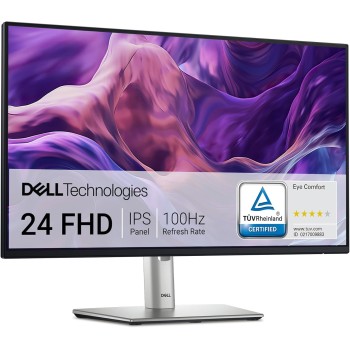 Dell P2425H 24" Full HD (1920x1080) Monitor, 100Hz, IPS, 5ms, 99% sRGB, USB-C, DisplayPort, HDMI, VGA, 4x USB, 3 Anni di Garanzia, Nero Dell P2425H 24" Full HD (1920x1080) Monitor, 100Hz, IPS, 5ms, 99% sRGB, USB-C, DisplayPort, HDMI, VGA, 4x USB, 3 Anni di Garanzia, Nero