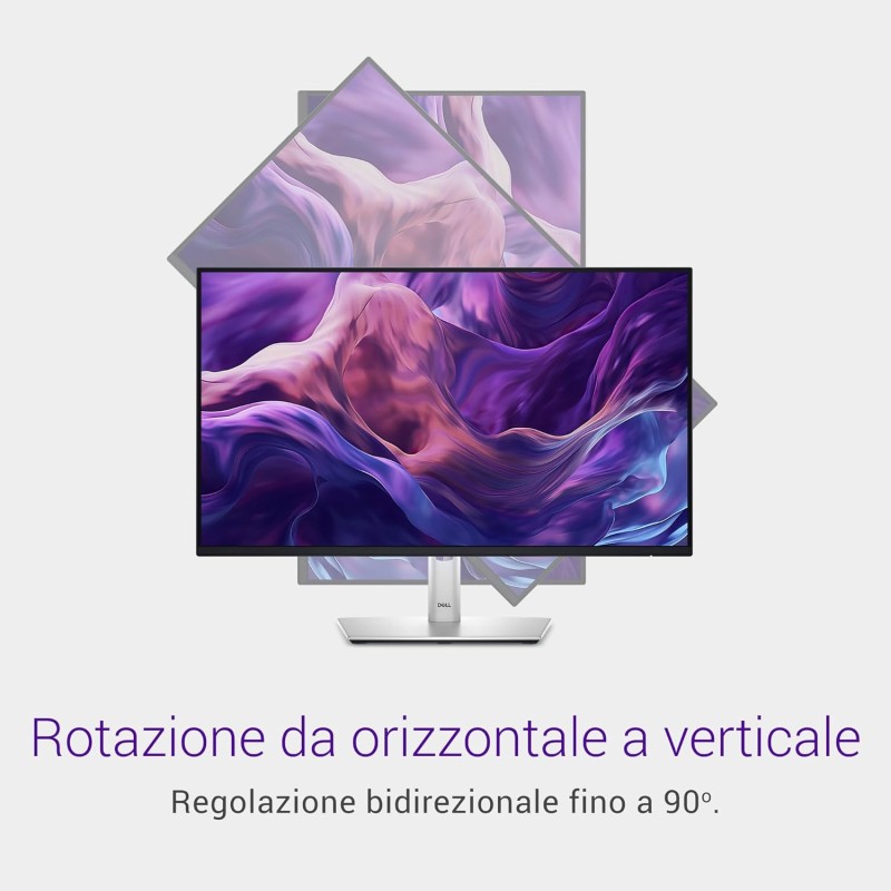 Dell P2425H 24" Full HD (1920x1080) Monitor, 100Hz, IPS, 5ms, 99% sRGB, USB-C, DisplayPort, HDMI, VGA, 4x USB, 3 Anni di Garanzia, Nero Dell P2425H 24" Full HD (1920x1080) Monitor, 100Hz, IPS, 5ms, 99% sRGB, USB-C, DisplayPort, HDMI, VGA, 4x USB, 3 Anni di Garanzia, Nero
