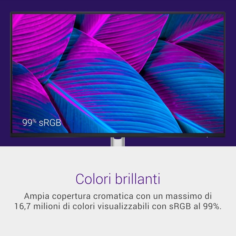 Dell P2425H 24" Full HD (1920x1080) Monitor, 100Hz, IPS, 5ms, 99% sRGB, USB-C, DisplayPort, HDMI, VGA, 4x USB, 3 Anni di Garanzia, Nero Dell P2425H 24" Full HD (1920x1080) Monitor, 100Hz, IPS, 5ms, 99% sRGB, USB-C, DisplayPort, HDMI, VGA, 4x USB, 3 Anni di Garanzia, Nero