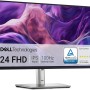 Dell P2425H 24" Full HD (1920x1080) Monitor, 100Hz, IPS, 5ms, 99% sRGB, USB-C, DisplayPort, HDMI, VGA, 4x USB, 3 Anni di Garanzia, Nero