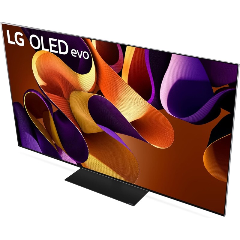 LG OLED evo 65'', Serie G4S 2024, OLED65G46LS, Smart TV 4K, Base da appoggio, Processore α11, Brightness Booster Max, 60W, Dolby Vision, Wi-Fi 6, 4 HDMI 2.1 4K@144Hz, GSYNC, VRR, ThinQ AI, webOS 24 - "65 con stand da appoggio LG OLED evo 65'', Serie G4S 2024, OLED65G46LS, Smart TV 4K, Base da appoggio, Processore α11, Brightness Booster Max, 60W, Dolby Vision, Wi-Fi 6, 4 HDMI 2.1 4K@144Hz, GSYNC, VRR, ThinQ AI, webOS 24 - "65 con stand da appoggio