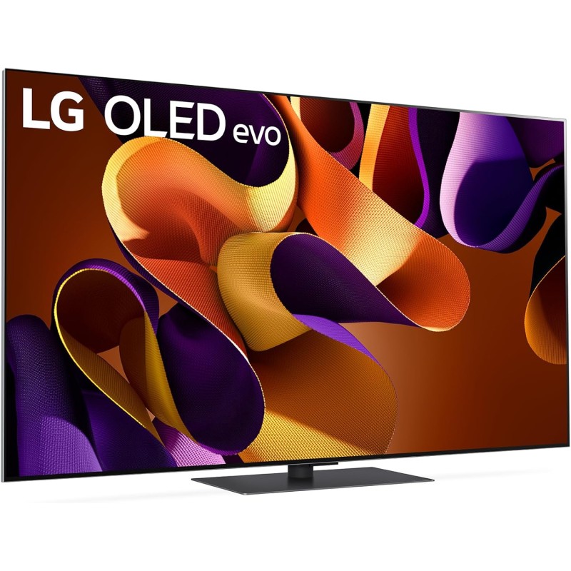 LG OLED evo 55'', Serie G4S 2024, OLED55G46LS, Smart TV 4K, Base da appoggio, Processore α11, Brightness Booster Max, 60W, Dolby Vision, Wi-Fi 6, 4 HDMI 2.1 4K@144Hz, GSYNC, VRR, ThinQ AI, webOS 24 - 55" LG OLED evo 55'', Serie G4S 2024, OLED55G46LS, Smart TV 4K, Base da appoggio, Processore α11, Brightness Booster Max, 60W, Dolby Vision, Wi-Fi 6, 4 HDMI 2.1 4K@144Hz, GSYNC, VRR, ThinQ AI, webOS 24 - 55"