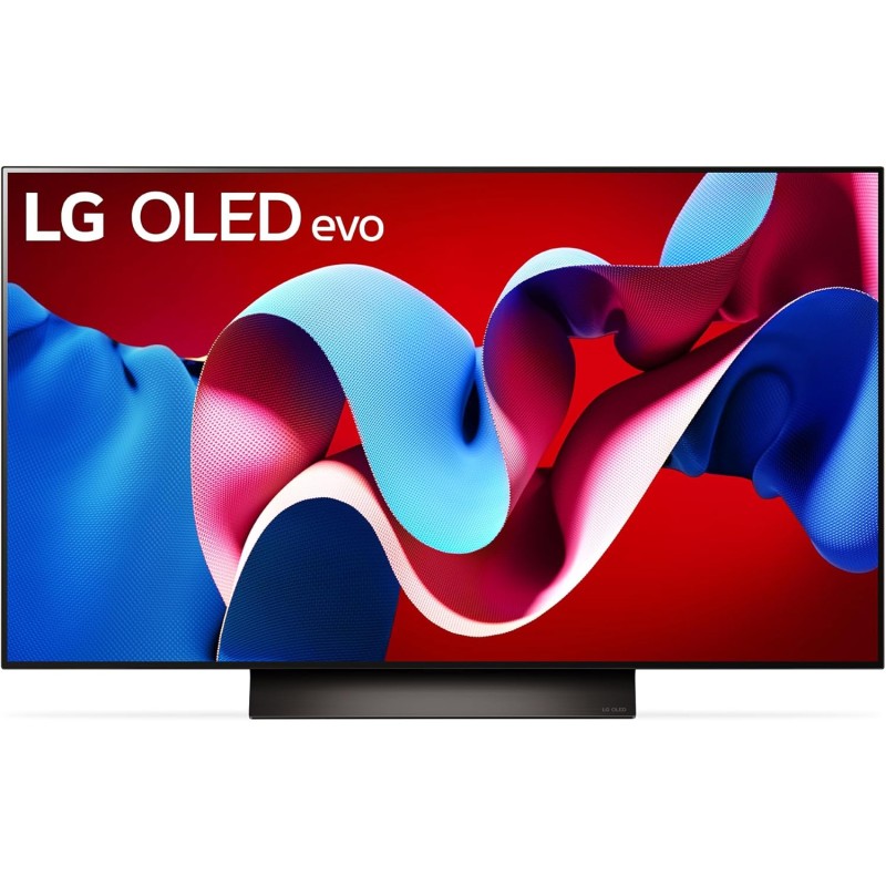 LG OLED evo 48'', Serie C4 2024, OLED48C46LA, Smart TV 4K, Processore α9 Gen7, OLED Dynamic Tone Mapping Pro, 40W, Dolby Vision, 4 HDMI 2.1 4K@144Hz, GSync, VRR, Alexa, ThinQ AI, webOS 24, Umber Brown - 48''
