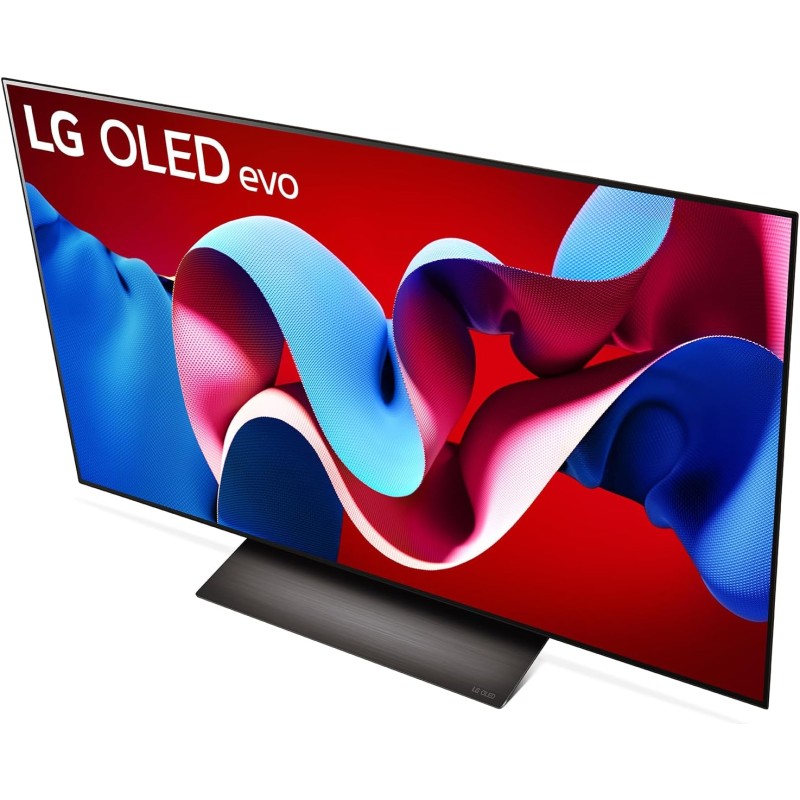 LG OLED evo 48'', Serie C4 2024, OLED48C46LA, Smart TV 4K, Processore α9 Gen7, OLED Dynamic Tone Mapping Pro, 40W, Dolby Vision, 4 HDMI 2.1 4K@144Hz, GSync, VRR, Alexa, ThinQ AI, webOS 24, Umber Brown - 48''