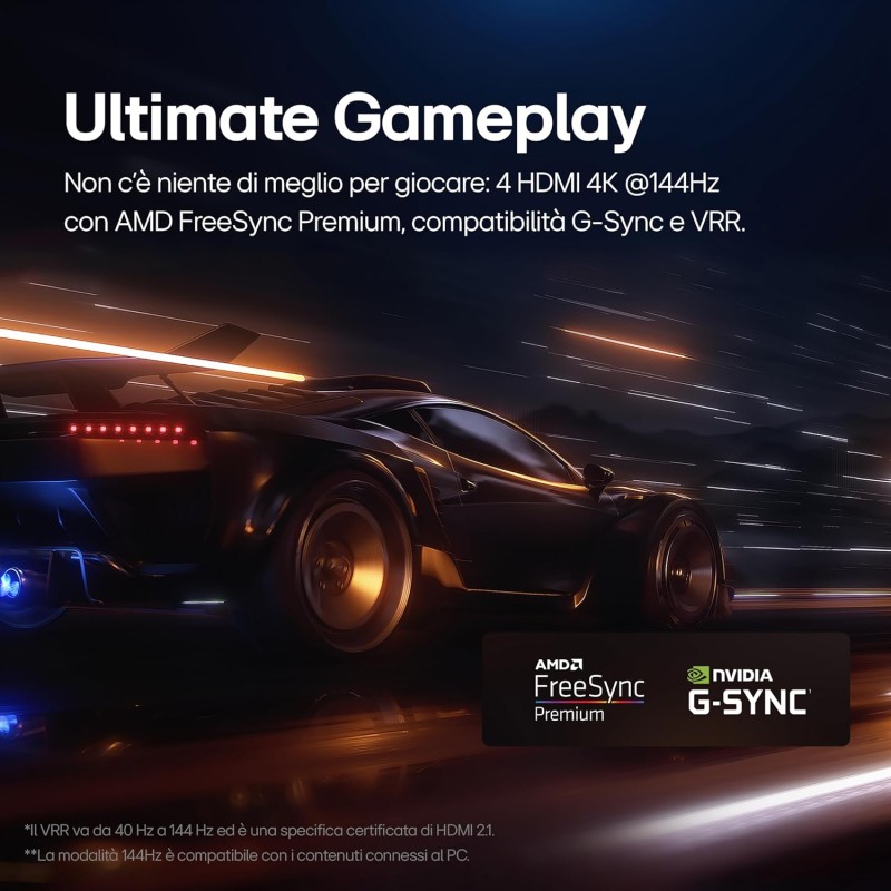 LG OLED evo 48'', Serie C4 2024, OLED48C46LA, Smart TV 4K, Processore α9 Gen7, OLED Dynamic Tone Mapping Pro, 40W, Dolby Vision, 4 HDMI 2.1 4K@144Hz, GSync, VRR, Alexa, ThinQ AI, webOS 24, Umber Brown - 48''