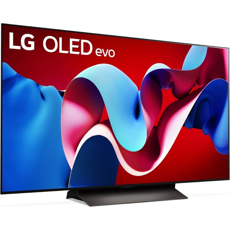 LG OLED evo 48'', Serie C4 2024, OLED48C46LA, Smart TV 4K, Processore α9 Gen7, OLED Dynamic Tone Mapping Pro, 40W, Dolby Vision, 4 HDMI 2.1 4K@144Hz, GSync, VRR, Alexa, ThinQ AI, webOS 24, Umber Brown - 48''