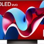 LG OLED evo 48'', Serie C4 2024, OLED48C46LA, Smart TV 4K, Processore α9 Gen7, OLED Dynamic Tone Mapping Pro, 40W, Dolby Vision, 4 HDMI 2.1 4K@144Hz, GSync, VRR, Alexa, ThinQ AI, webOS 24, Umber Brown - 48''