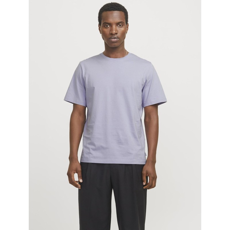 JACK & JONES Jjeorganic Basic Tee SS O-Neck Noos T-Shirt Uomo - L Lavanda Languid JACK & JONES Jjeorganic Basic Tee SS O-Neck Noos T-Shirt Uomo - L Lavanda Languid
