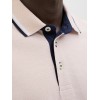 JACK & JONES Polo Plain Shirt Collar Polo - L Peach Parfait/Detail: Play JACK & JONES Polo Plain Shirt Collar Polo - L Peach Parfait/Detail: Play
