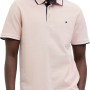 JACK & JONES Polo Plain Shirt Collar Polo - L Peach Parfait/Detail: Play
