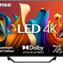 Hisense TV 65" QLED 4K 65A72NQ, Smart TV VIDAA U7, Dolby Vision, HDR 10+, Game Mode Plus, Dolby Atmos, Alexa Built-in, VIDAA Voice, Tuner DVB-T2/S2 HEVC 10, lativù 4K - 65''