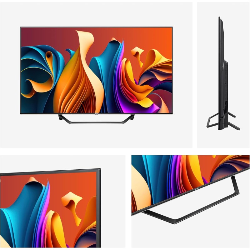 Hisense TV 55" QLED 4K 55A72NQ, Smart TV VIDAA U7, Dolby Vision, HDR 10+, Game Mode Plus, Dolby Atmos, Alexa Built-in, VIDAA Voice, Tuner DVB-T2/S2 HEVC 10, lativù 4K - 55'' Hisense TV 55" QLED 4K 55A72NQ, Smart TV VIDAA U7, Dolby Vision, HDR 10+, Game Mode Plus, Dolby Atmos, Alexa Built-in, VIDAA Voice, Tuner DVB-T2/S2 HEVC 10, lativù 4K - 55''