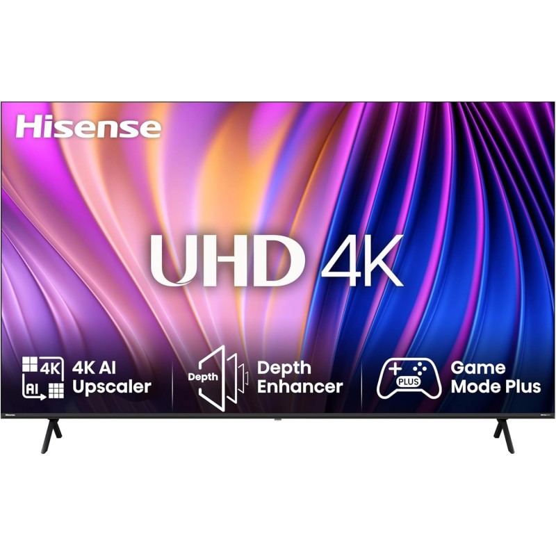 Hisense TV 85" 4K Ultra HD 85E63NT, Smart TV VIDAA U7, Dolby Vision, HDR 10+, DTS Virtual:X, Game Mode Plus, Alexa Built-in, VIDAA Voice, Tuner DVB-T2/S2 HEVC 10, lativù 4K - 85 Pollici Hisense TV 85" 4K Ultra HD 85E63NT, Smart TV VIDAA U7, Dolby Vision, HDR 10+, DTS Virtual:X, Game Mode Plus, Alexa Built-in, VIDAA Voice, Tuner DVB-T2/S2 HEVC 10, lativù 4K - 85 Pollici