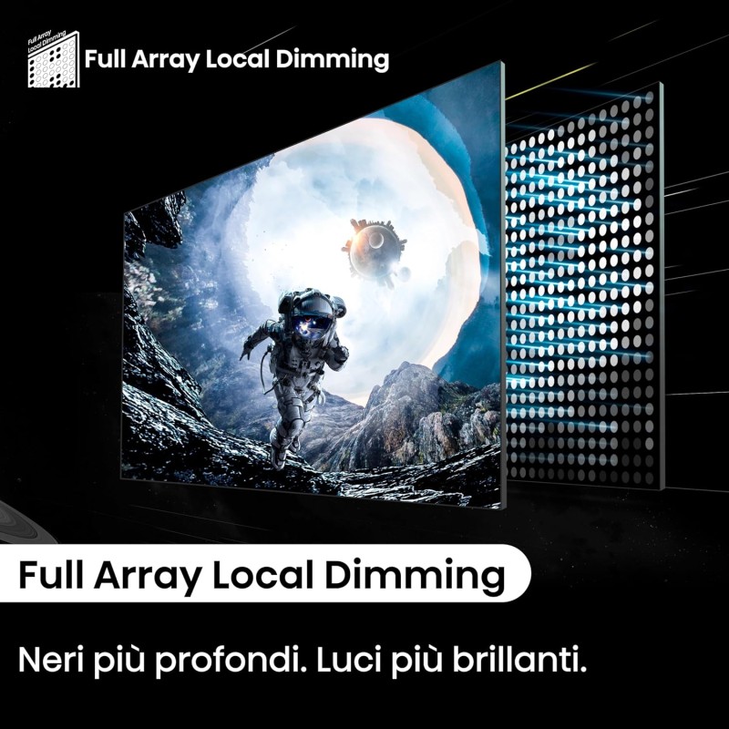 Hisense TV 55" QLED 4K 144Hz 55E77NQ PRO, Smart TV VIDAA U7, Dolby Vision IQ, HDR 10+ Adaptive, 144hz Game Mode PRO, Dolby Atmos 2.1, Alexa Built-in, Tuner DVB-T2/S2 HEVC 10, lativù 4K, 55'', 2024 - 55'' Hisense TV 55" QLED 4K 144Hz 55E77NQ PRO, Smart TV VIDAA U7, Dolby Vision IQ, HDR 10+ Adaptive, 144hz Game Mode PRO, Dolby Atmos 2.1, Alexa Built-in, Tuner DVB-T2/S2 HEVC 10, lativù 4K, 55'', 2024 - 55''