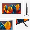 Hisense TV 55" QLED 4K 55E77NQ, Smart TV VIDAA U7, Dolby Vision, HDR 10+, Game Mode Plus, Dolby Atmos, Alexa Built-in, VIDAA Voice, Tuner DVB-T2/S2 HEVC 10, lativù 4K - 55'' Hisense TV 55" QLED 4K 55E77NQ, Smart TV VIDAA U7, Dolby Vision, HDR 10+, Game Mode Plus, Dolby Atmos, Alexa Built-in, VIDAA Voice, Tuner DVB-T2/S2 HEVC 10, lativù 4K - 55''
