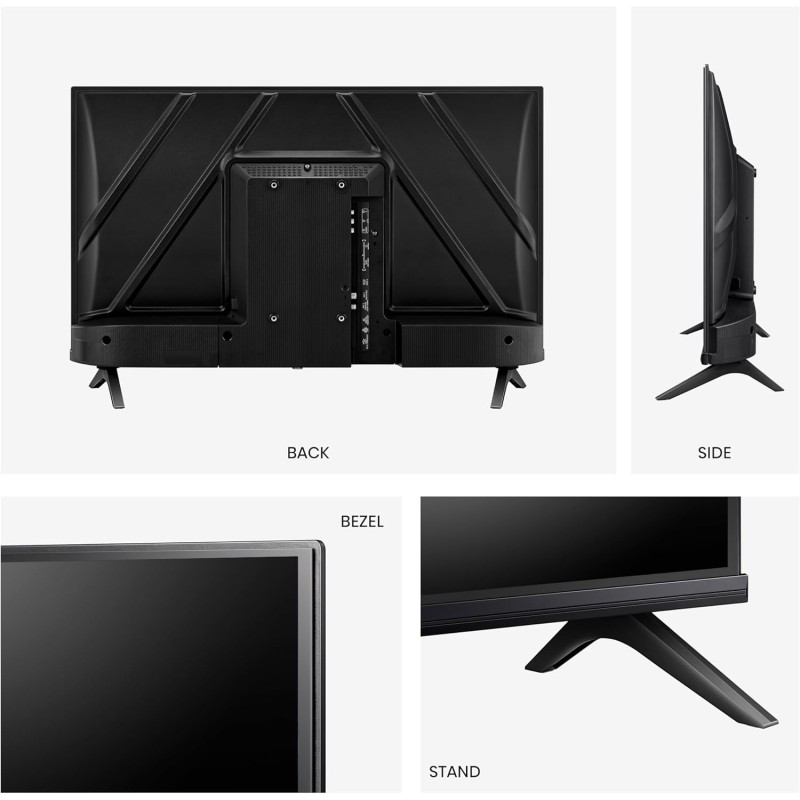 Hisense TV 32" HD Ready 32E43NT, Smart TV VIDAA U7, Game Mode, Works with Alexa, Tuner DVB-T2/S2 HEVC 10, lativù - 32'' Hisense TV 32" HD Ready 32E43NT, Smart TV VIDAA U7, Game Mode, Works with Alexa, Tuner DVB-T2/S2 HEVC 10, lativù - 32''