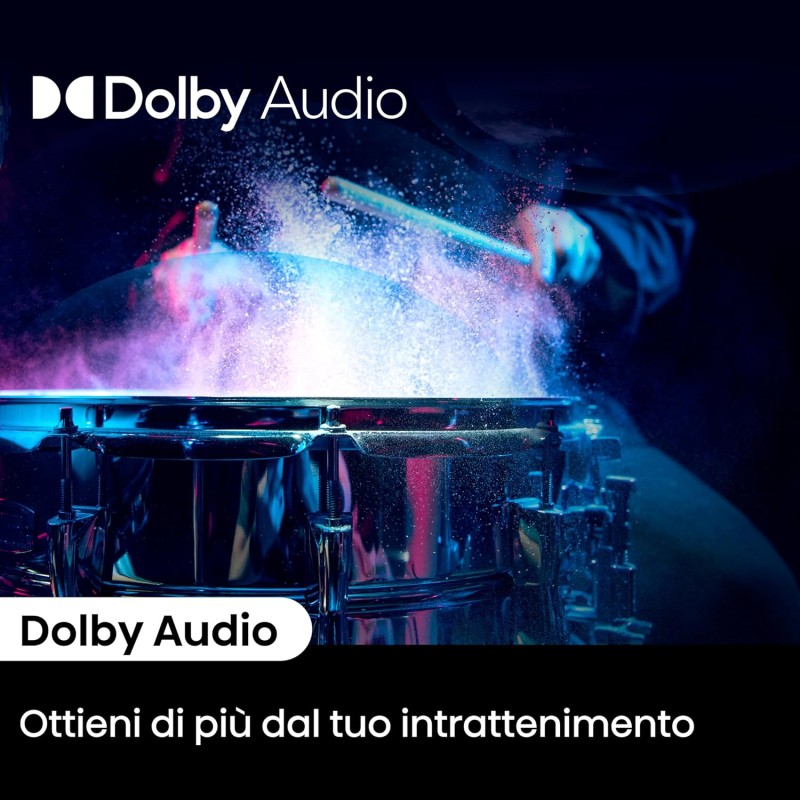 Hisense TV 32" HD Ready 32E43NT, Smart TV VIDAA U7, Game Mode, Works with Alexa, Tuner DVB-T2/S2 HEVC 10, lativù - 32'' Hisense TV 32" HD Ready 32E43NT, Smart TV VIDAA U7, Game Mode, Works with Alexa, Tuner DVB-T2/S2 HEVC 10, lativù - 32''