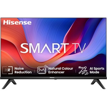 Hisense TV 32" HD Ready 32E43NT, Smart TV VIDAA U7, Game Mode, Works with Alexa, Tuner DVB-T2/S2 HEVC 10, lativù - 32''