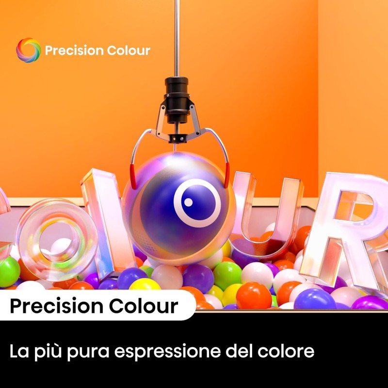 Hisense TV 75" 4K Ultra HD 75E63NT, Smart TV VIDAA U7, Dolby Vision, HDR 10+, DTS Virtual:X, Game Mode Plus, Alexa Built-in, VIDAA Voice, Tuner DVB-T2/S2 HEVC 10, lativù 4K - 75 Pollici Hisense TV 75" 4K Ultra HD 75E63NT, Smart TV VIDAA U7, Dolby Vision, HDR 10+, DTS Virtual:X, Game Mode Plus, Alexa Built-in, VIDAA Voice, Tuner DVB-T2/S2 HEVC 10, lativù 4K - 75 Pollici