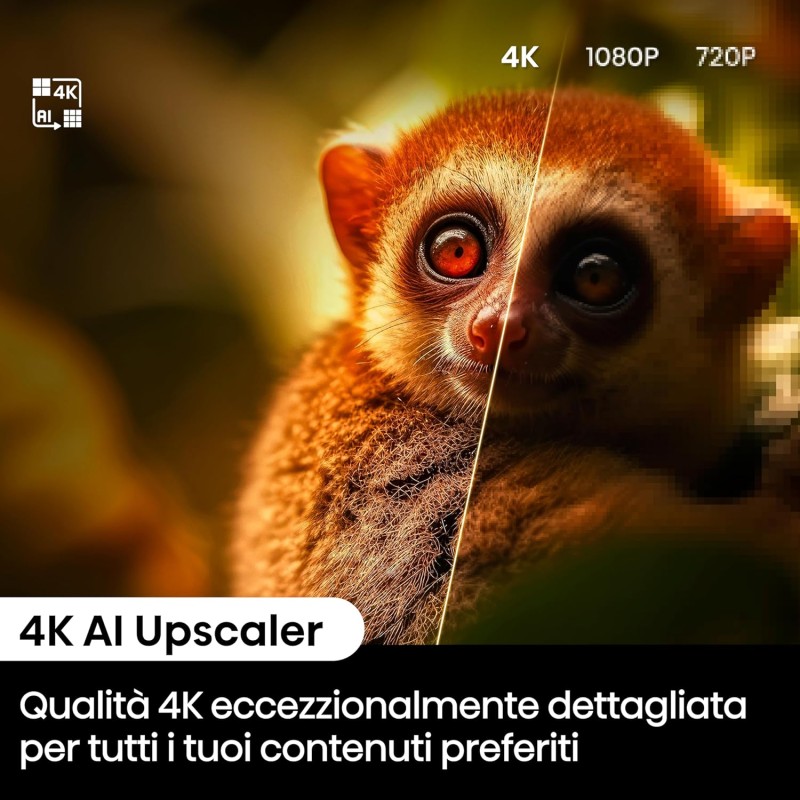 Hisense TV 75" 4K Ultra HD 75E63NT, Smart TV VIDAA U7, Dolby Vision, HDR 10+, DTS Virtual:X, Game Mode Plus, Alexa Built-in, VIDAA Voice, Tuner DVB-T2/S2 HEVC 10, lativù 4K - 75 Pollici Hisense TV 75" 4K Ultra HD 75E63NT, Smart TV VIDAA U7, Dolby Vision, HDR 10+, DTS Virtual:X, Game Mode Plus, Alexa Built-in, VIDAA Voice, Tuner DVB-T2/S2 HEVC 10, lativù 4K - 75 Pollici