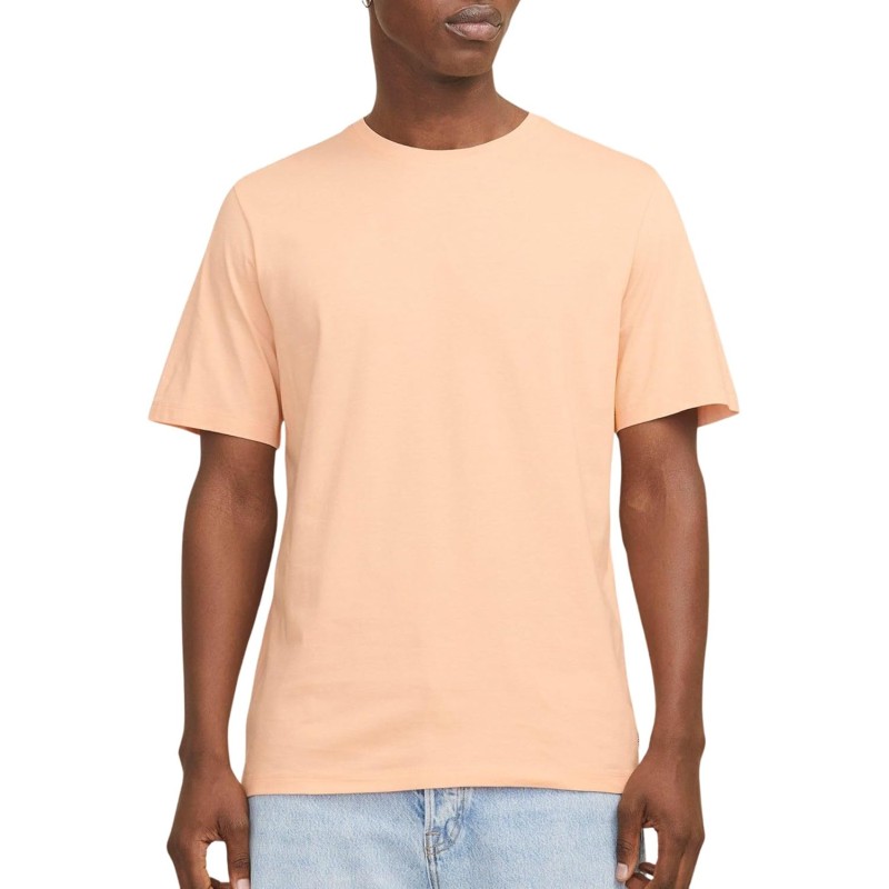 JACK & JONES Jjeorganic Basic Tee SS O-Neck Noos T-Shirt Uomo - XXL Peach Parfait JACK & JONES Jjeorganic Basic Tee SS O-Neck Noos T-Shirt Uomo - XXL Peach Parfait