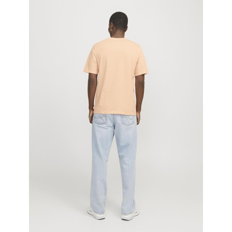 JACK & JONES Jjeorganic Basic Tee SS O-Neck Noos T-Shirt Uomo - XXL Peach Parfait JACK & JONES Jjeorganic Basic Tee SS O-Neck Noos T-Shirt Uomo - XXL Peach Parfait